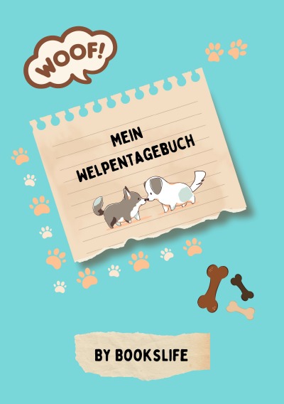 'Cover von Mein Welpentagebuch'-Cover
