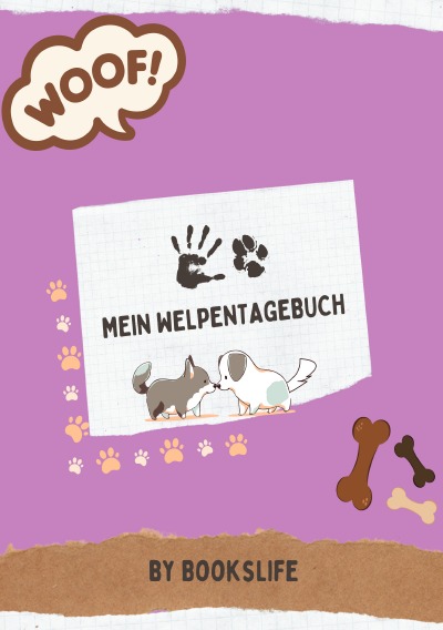'Cover von Mein Welpentagebuch'-Cover