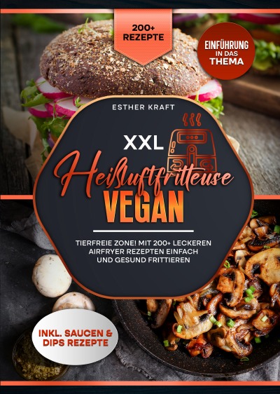 'Cover von XXL Heißluftfritteuse Vegan'-Cover