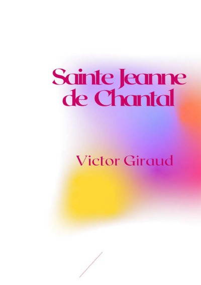 'Cover von Sainte Jeanne de Chantal'-Cover