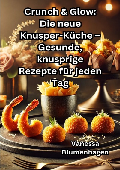 'Cover von Crunch & Glow: Die neue Knusper-Küche – Gesunde, knusprige Rezepte für jeden Tag'-Cover