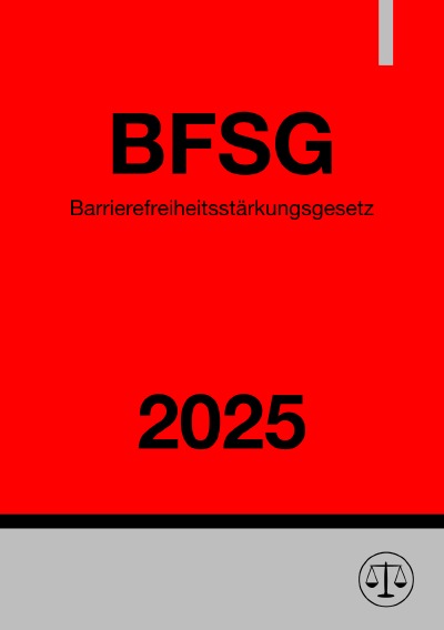 'Cover von Barrierefreiheitsstärkungsgesetz – BFSG 2025'-Cover