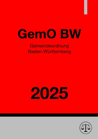 'Cover von Gemeindeordnung Baden-Württemberg – GemO BW 2025'-Cover