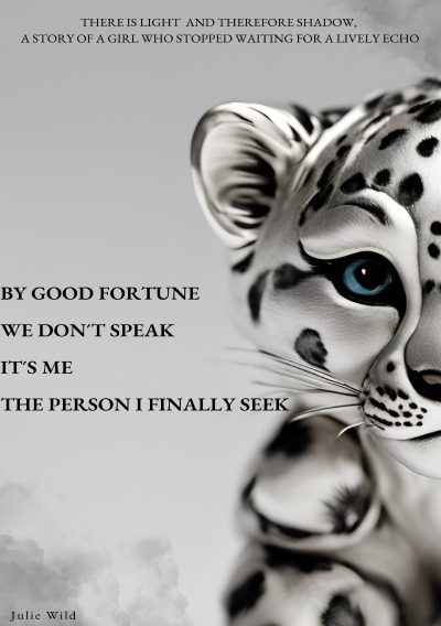 'Cover von By good fortune We don’t speak It’s me The person I finally seek'-Cover