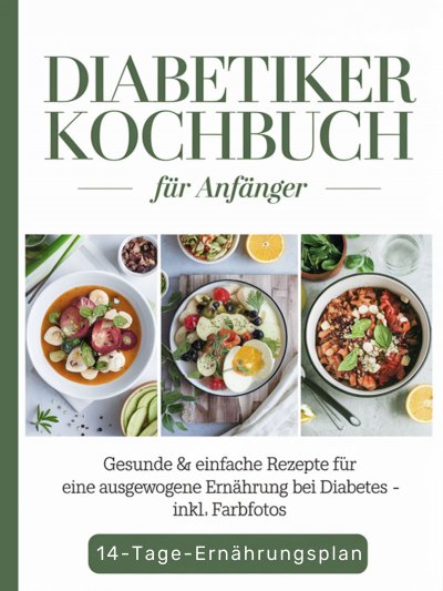 'Cover von Diabetiker Kochbuch für Anfänger'-Cover