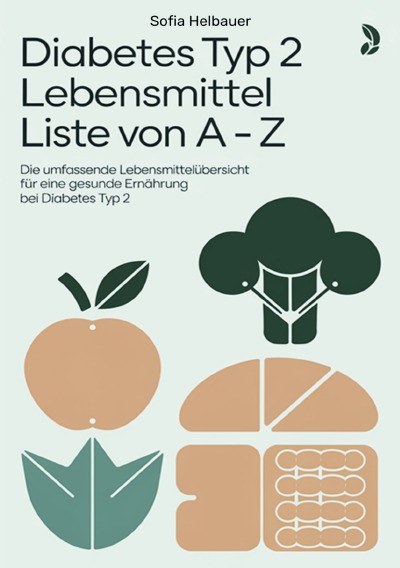 'Cover von Diabetes Typ 2 Lebensmittel Liste von A – Z'-Cover