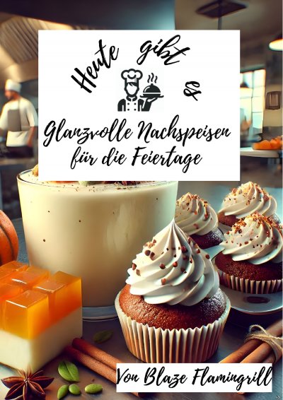 'Cover von Heute gibt es – Glanzvolle Nachspeisen für die Feiertage'-Cover