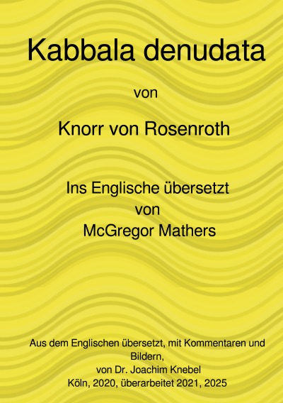 'Cover von Kabbala denudata'-Cover
