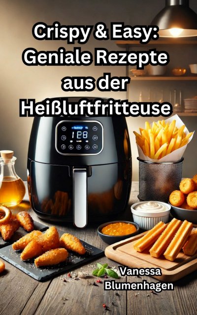 'Cover von Crispy & Easy: Geniale Rezepte aus der Heißluftfritteuse'-Cover
