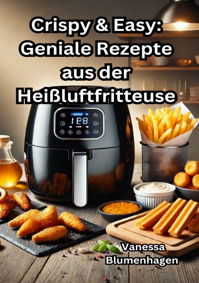 'Cover von Crispy & Easy: Geniale Rezepte aus der Heißluftfritteuse'-Cover