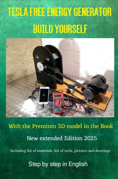 'Cover von Tesla Free Energy Generator Build Yourself Edition 2025'-Cover