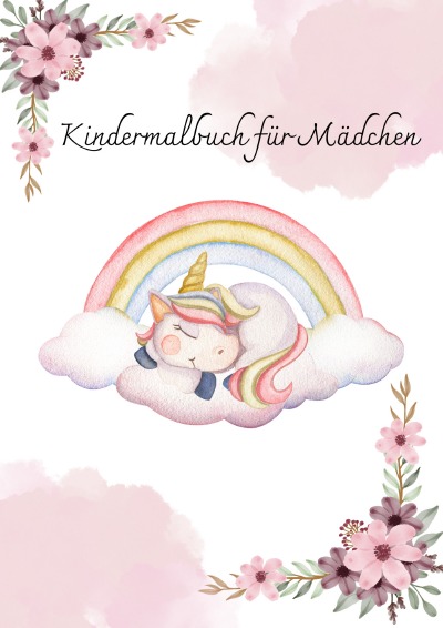 'Cover von Kindermalbuch für Mädchen'-Cover