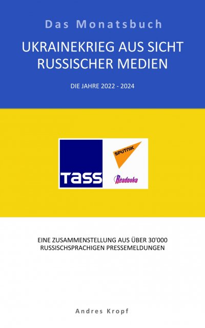 'Cover von Ukrainekrieg aus Sicht russischer Medien'-Cover