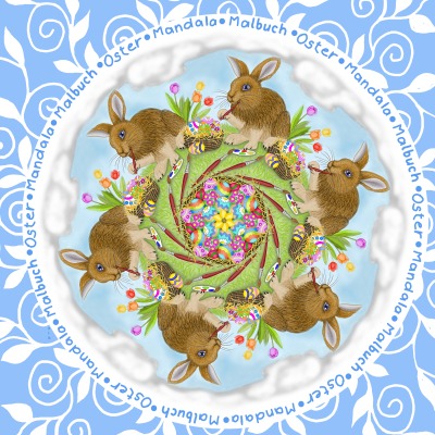 'Cover von Oster-Mandala-Malbuch'-Cover