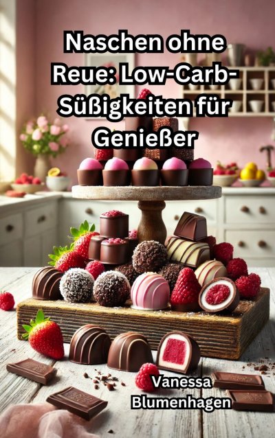 'Cover von Naschen ohne Reue: Low-Carb-Süßigkeiten für Genießer'-Cover