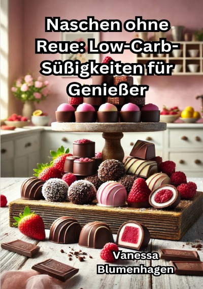 'Cover von Naschen ohne Reue: Low-Carb-Süßigkeiten für Genießer'-Cover