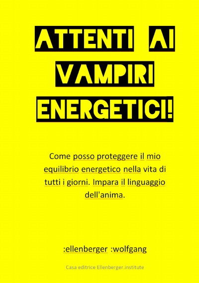 'Cover von Attenti ai vampiri energetici!'-Cover