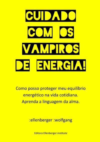 'Cover von Cuidado com os vampiros de energia!'-Cover
