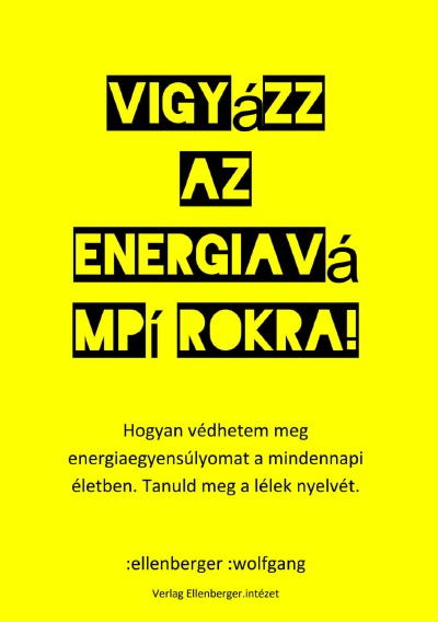 'Cover von Vigyázz az energiavámpírokra!'-Cover