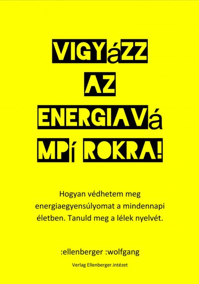 'Cover von Vigyázz az energiavámpírokra!'-Cover