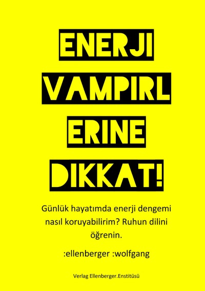 'Cover von Enerji vampirlerine dikkat!'-Cover