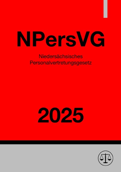 'Cover von Niedersächsisches Personalvertretungsgesetz – NPersVG 2025'-Cover