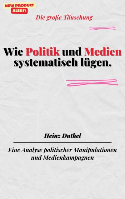 'Cover von Wie Politik und Medien systematisch lügen.Die große Täuschung'-Cover