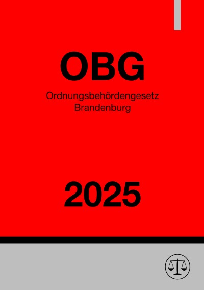 'Cover von Ordnungsbehördengesetz Brandenburg – OBG 2025'-Cover
