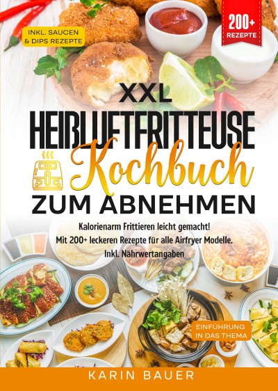 'Cover von XXL Heißluftfritteuse Kochbuch zum Abnehmen'-Cover