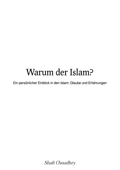 'Cover von Warum der Islam?'-Cover