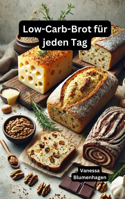 'Cover von Low-Carb-Brot für jeden Tag'-Cover