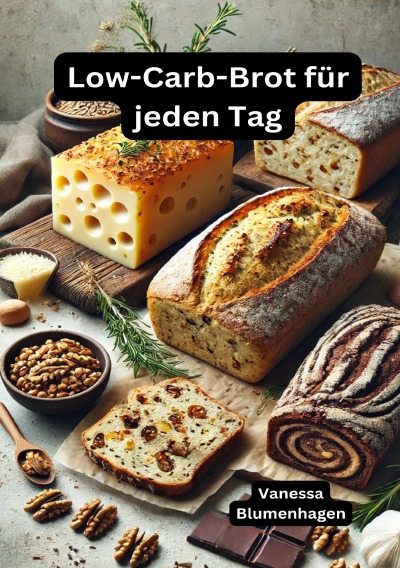 'Cover von Low-Carb-Brot für jeden Tag'-Cover