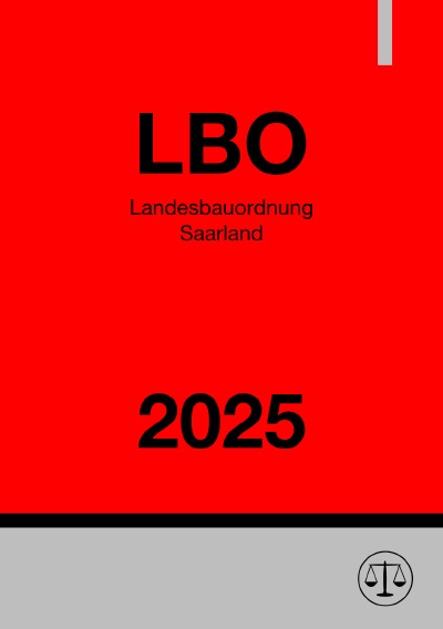 'Cover von Landesbauordnung Saarland – LBO 2025'-Cover