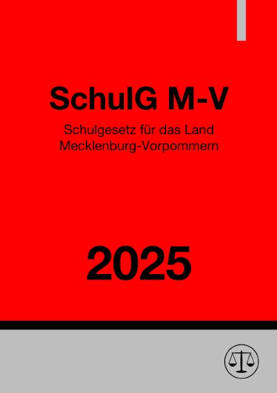 'Cover von Schulgesetz Mecklenburg-Vorpommern – SchulG M-V 2025'-Cover