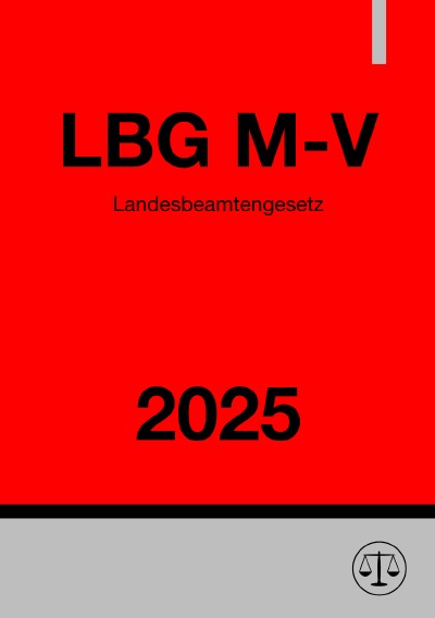 'Cover von Landesbeamtengesetz – LBG M-V 2025'-Cover