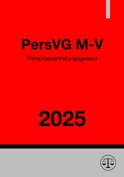 'Cover von Personalvertretungsgesetz – PersVG M-V 2025'-Cover