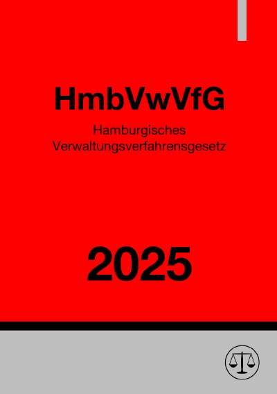 'Cover von Hamburgisches Verwaltungsverfahrensgesetz – HmbVwVfG 2025'-Cover