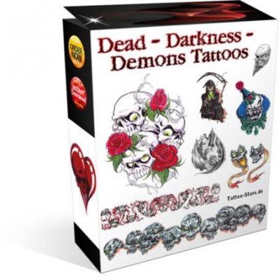 'Cover von Tod – Dunkelheit – Dämonen Tattoo Vorlagen.'-Cover