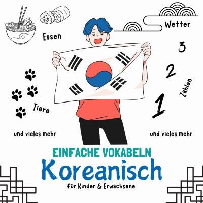 'Cover von Einfache Vokabeln Koreanisch – für Kinder & Erwachsene'-Cover