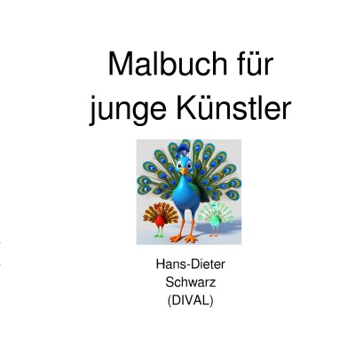 'Cover von Malbuch für junge Künstler'-Cover
