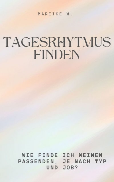 'Cover von Tagesrhytmus finden'-Cover
