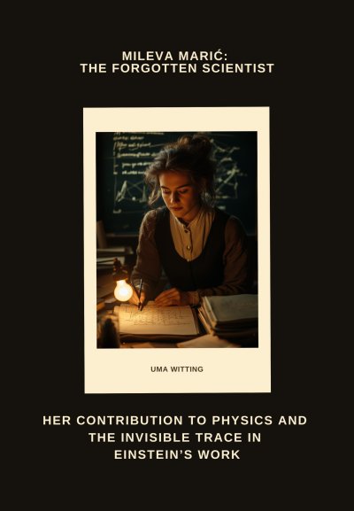 'Cover von Mileva Marić: The Forgotten Scientist'-Cover
