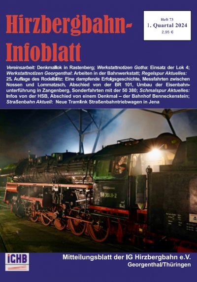 'Cover von Infoblatt 73'-Cover