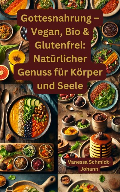 'Cover von Gottesnahrung – Vegan, Bio & Glutenfrei: Natürlicher Genuss für Körper und Seele'-Cover