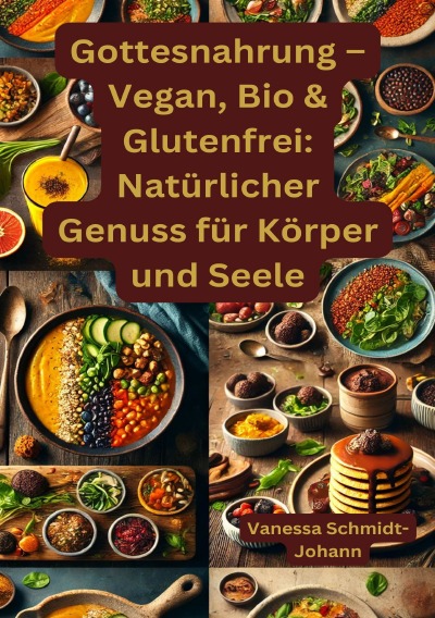 'Cover von Gottesnahrung – Vegan, Bio & Glutenfrei: Natürlicher Genuss für Körper und Seele'-Cover