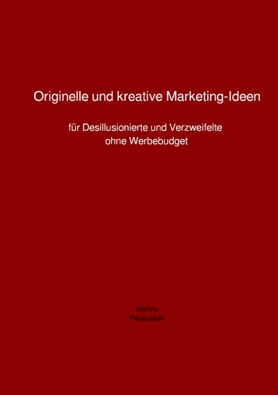 'Cover von Originelle und kreative Marketing-Ideen'-Cover