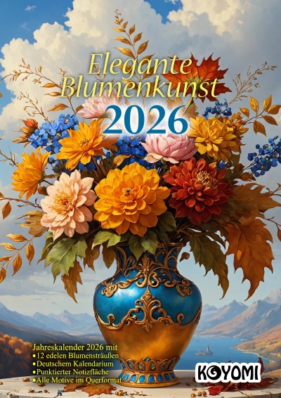 'Cover von Elegante Blumenkunst'-Cover