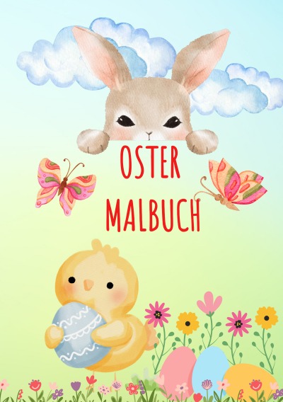 'Cover von Oster Malbuch'-Cover