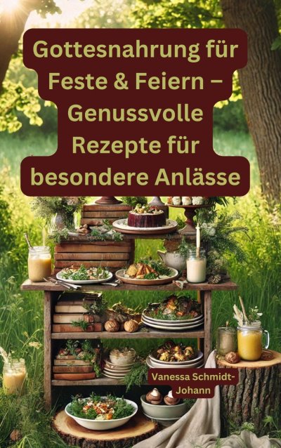 'Cover von Gottesnahrung für Feste & Feiern – Genussvolle Rezepte für besondere Anlässe'-Cover