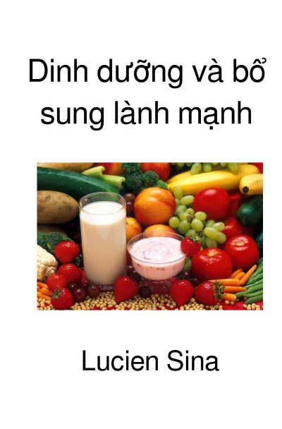 'Cover von Dinh dưỡng và bổ sung lành mạnh'-Cover